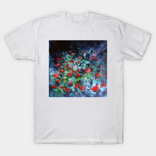 Poppies in the garden T-Shirt